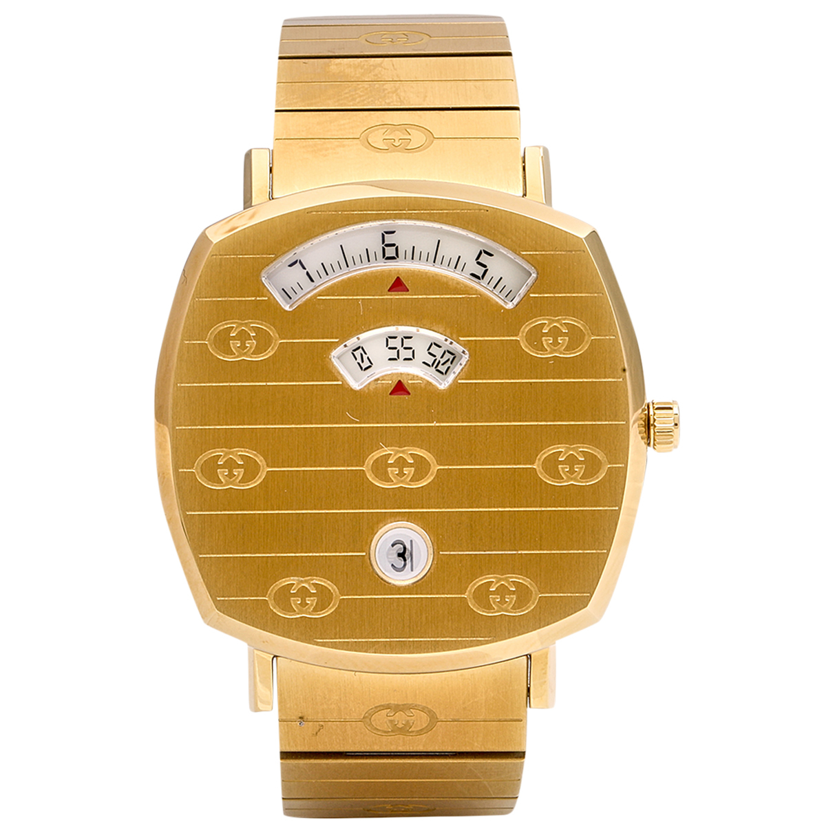 Grip watch Gucci Gold in Gold plated 